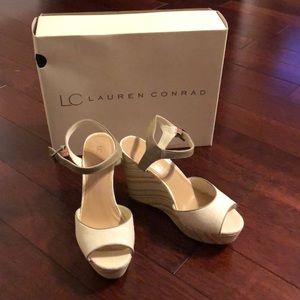 Lauren Conrad platform wedges